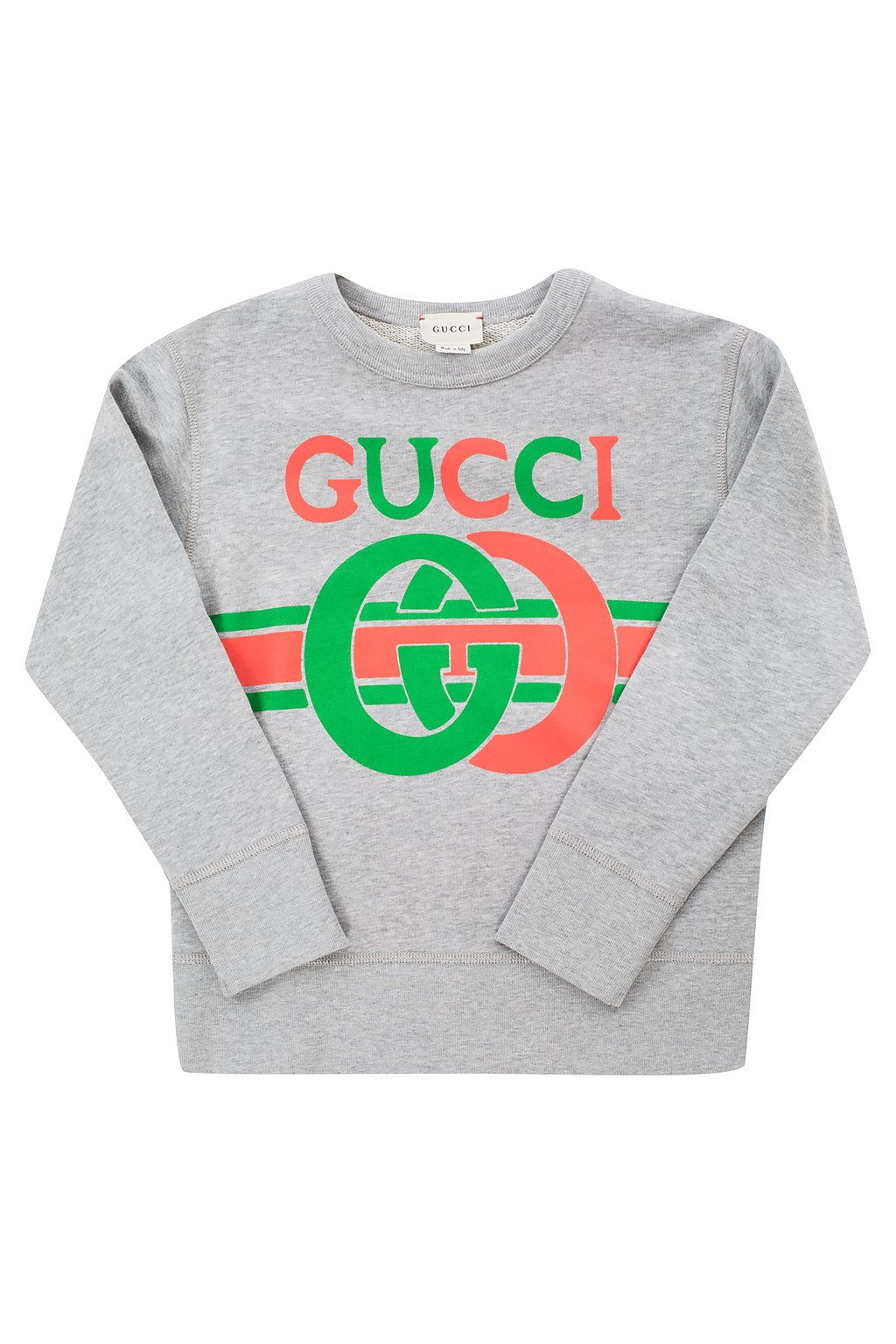 gucci rubber Kids Logo-printed sweatshirt